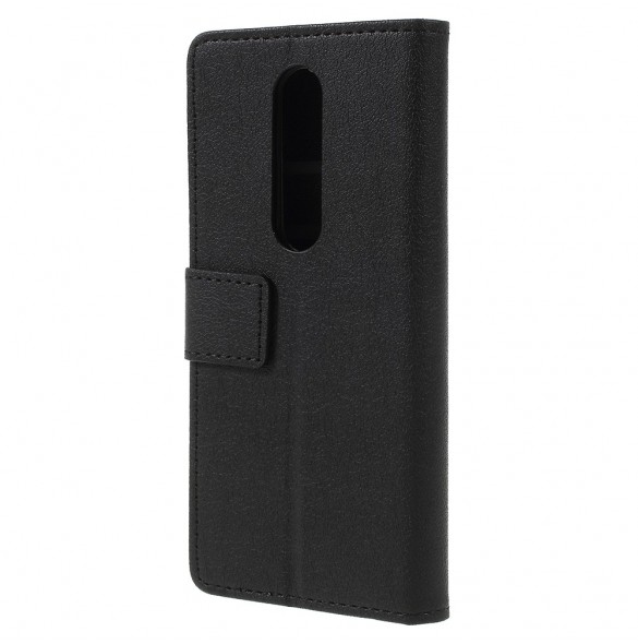 JollyFX Plånboksläderfodral till Nokia X6 (2018) - Svart