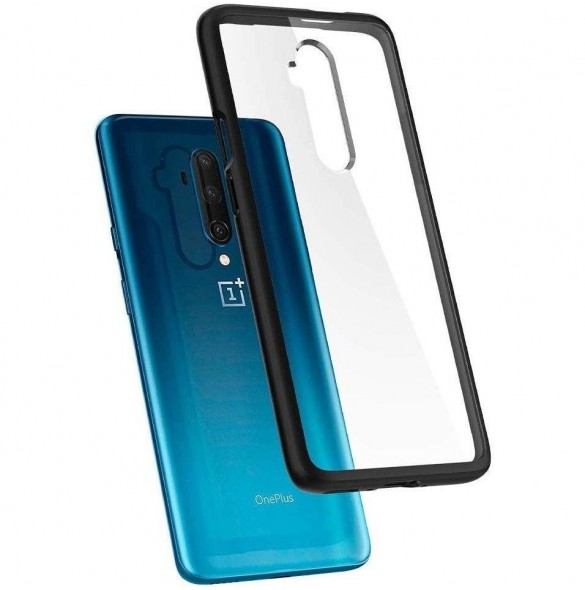 Oneplus 7t Pro och väldigt snyggt skydd från Spigen.