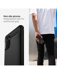 Samsung Galaxy Note 10 Lite och väldigt snyggt skydd från Spigen.