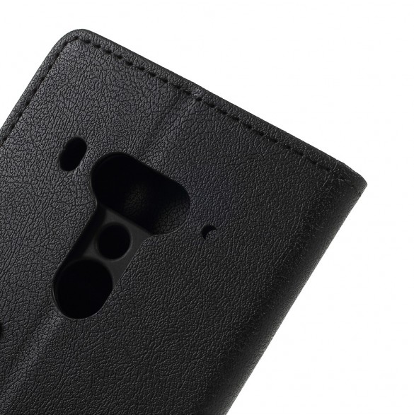 JollyFX Plånboksläderfodral till HTC U12 Plus - Svart
