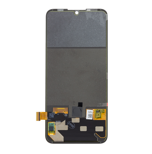 Motorola One Zoom LCD-display + Touch Unit - Svart