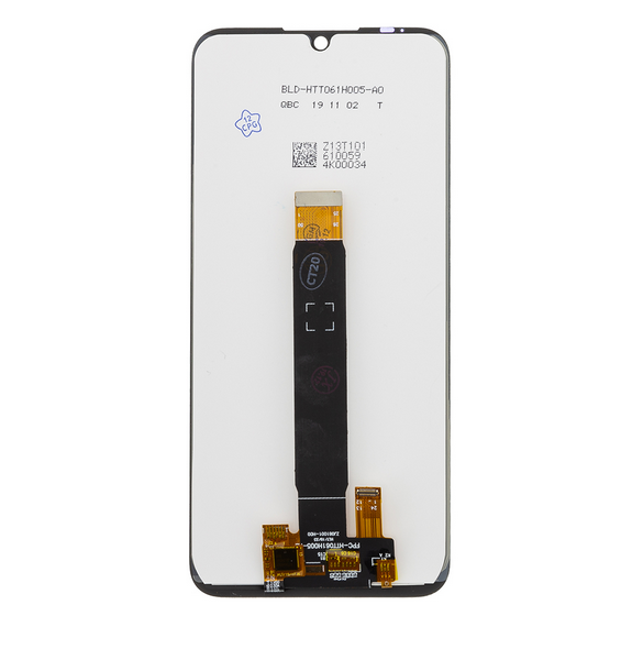 Motorola E6 Plus LCD-display + Touch Unit - Svart