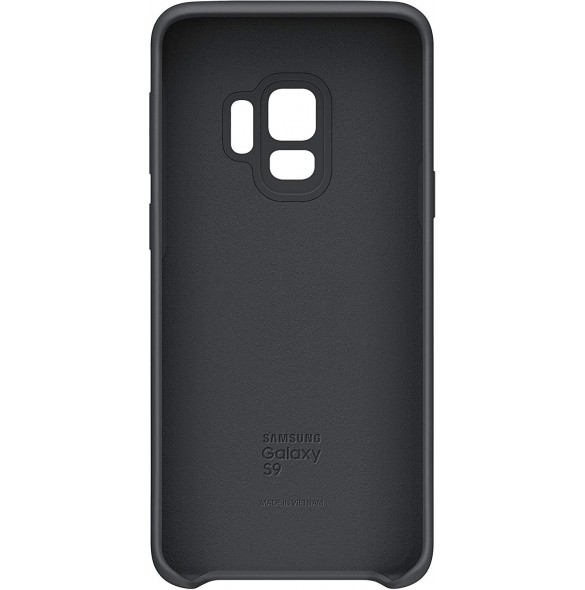 Samsung EF-PG960TBEGWW Silikon täcka grått för G960 Galaxy S9 - Svart