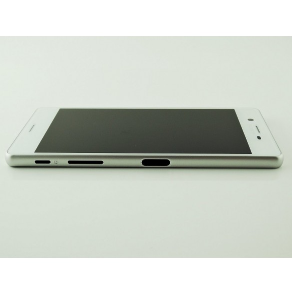 LCD-display + Touch Unit + Framsida Sony Xperia X F5121 - Vit