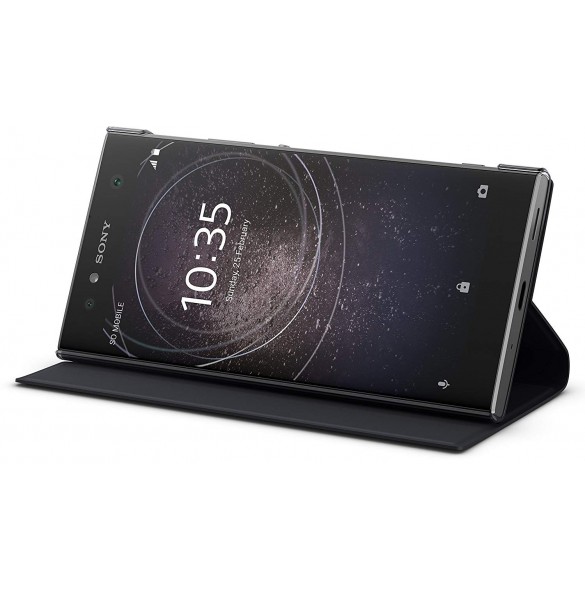 Sony SCSH20 Style Cover Flip till Sony Xperia XA2 Ultra - Svart
