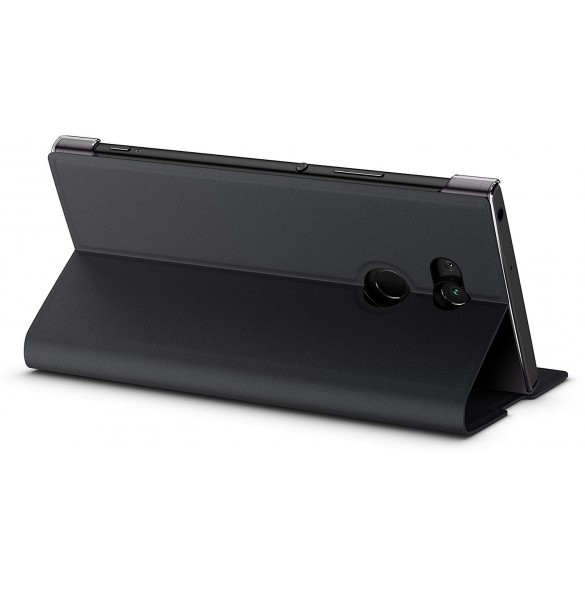 Sony SCSH20 Style Cover Flip till Sony Xperia XA2 Ultra - Svart