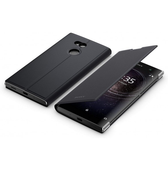 Sony SCSH20 Style Cover Flip till Sony Xperia XA2 Ultra - Svart