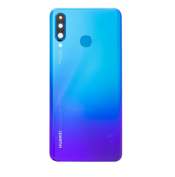 Huawei P30 Lite Batterilucka - Påfågelblå (Service Pack)