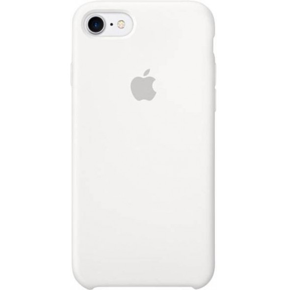 Apple MMWF2ZM/A Silicone Case till iPhone 7, iPhone 8 - Vit