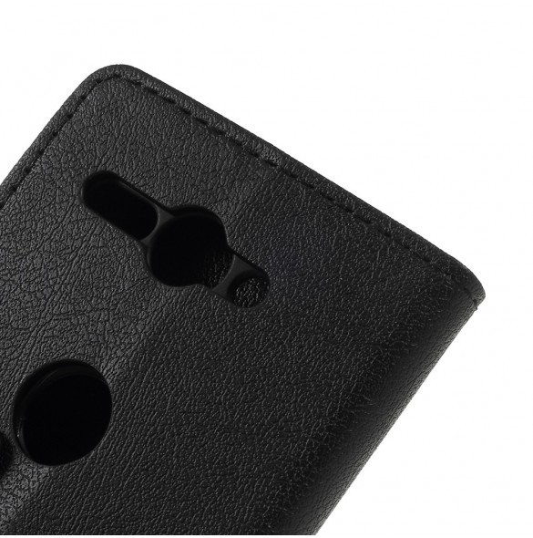 JollyFX Plånboksläderfodral till Sony Xperia XZ2 Compact - Svart