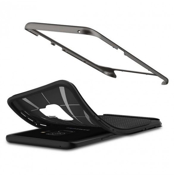 Spigen Neo Hybrid fodral Samsung Galaxy S9 G960 - Gun Metal