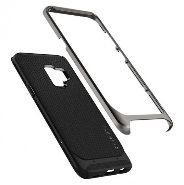 Spigen Neo Hybrid fodral Samsung Galaxy S9 G960 - Gun Metal