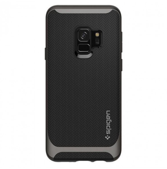 Spigen Neo Hybrid fodral Samsung Galaxy S9 G960 - Gun Metal