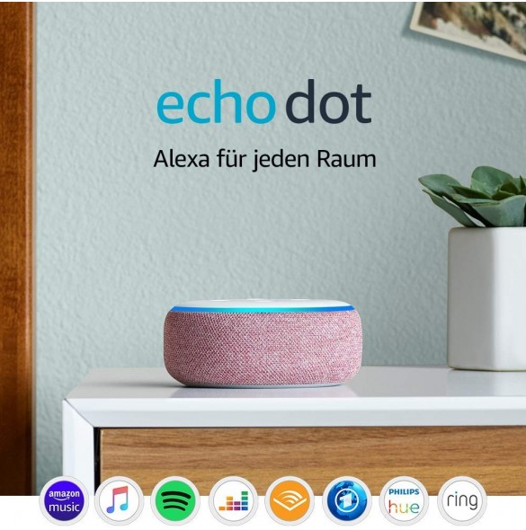 Amazon Echo Dot 3 - Rosa