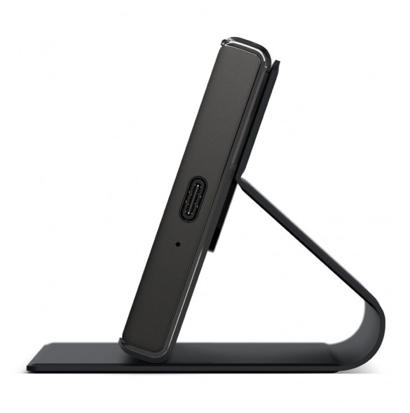 Sony Style Cover Stand SCSG60 vikbart fodral för Sony Xperia XZ1 Compact - Svart