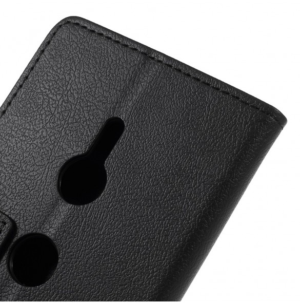JollyFX Plånboksläderfodral till Sony Xperia XZ3 - Svart