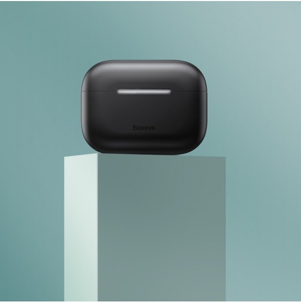 Baseus Silica Gel Case Protector för Apple Airpods Pro - Svart