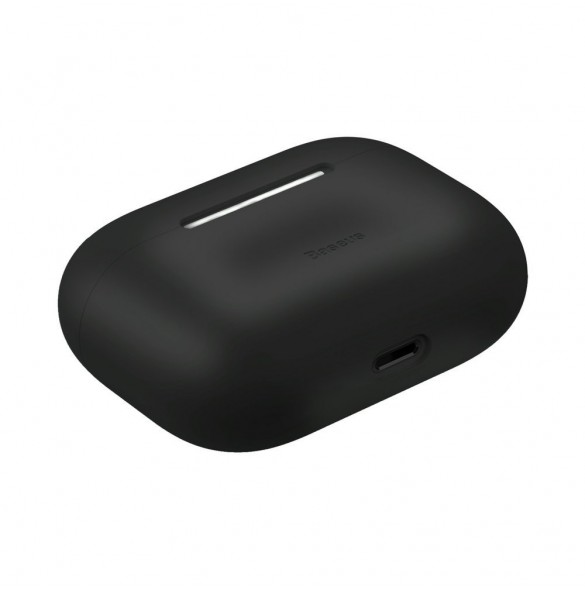 Baseus Silica Gel Case Protector för Apple Airpods Pro - Svart