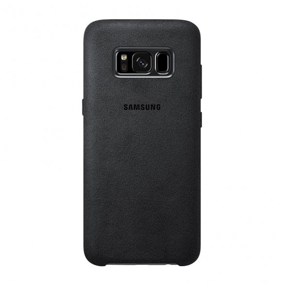 EF-XG950ASE Samsung Alcantara Cover Skal för G950 Galaxy S8 - Mörkgrå