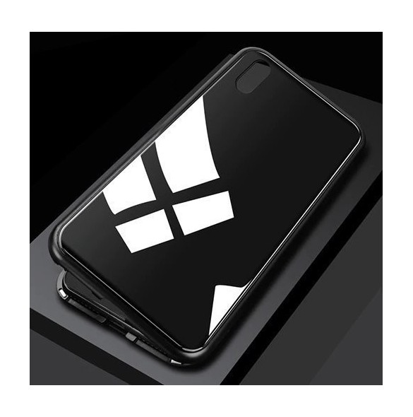 JollyFX Magnetic Case Full Body Fram och Bak Skal till Samsung Galaxy S10e - Svart