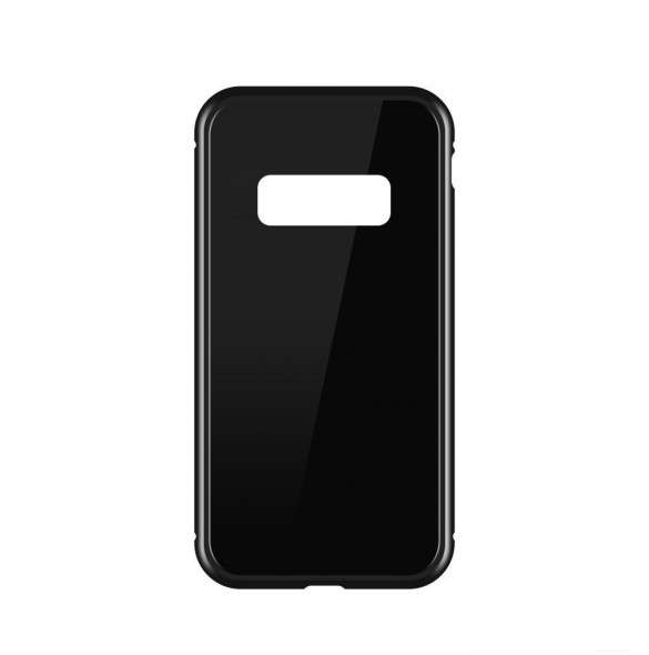 JollyFX Magnetic Case Full Body Fram och Bak Skal till Samsung Galaxy S10e - Svart