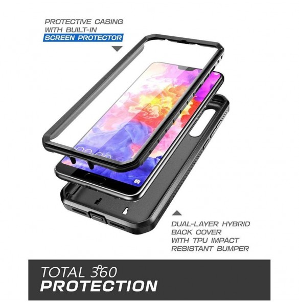 Supcase Unicorn Beetle Pro Huawei P20 Pro - Svart