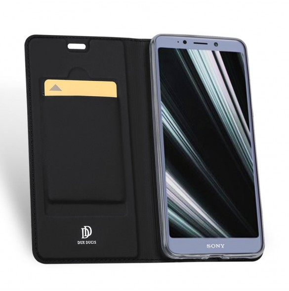 DUX DUCIS Skin Pro Bookcase typväska till Sony Xperia L3 - Svart