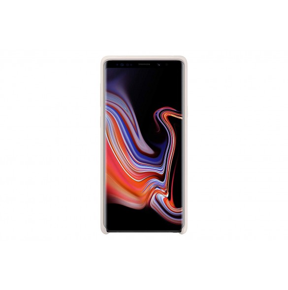 Samsung EF-PN960TWEGWW Silikon Cover Flexibel Gel Fodral till Samsung Galaxy Note9 - Ivory