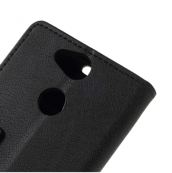 JollyFX Plånboksläderfodral till Sony Xperia XA2 - Svart