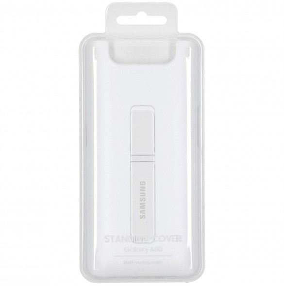 Samsung EF-PA805CWEGWW Protective Standing Cover för Samsung Galaxy A80 - Vit