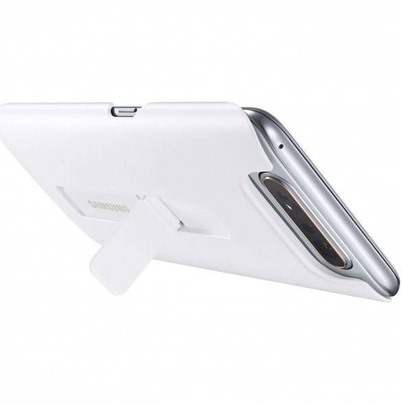 Samsung EF-PA805CWEGWW Protective Standing Cover för Samsung Galaxy A80 - Vit