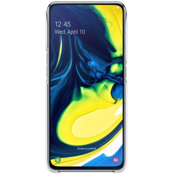 Samsung EF-PA805CWEGWW Protective Standing Cover för Samsung Galaxy A80 - Vit