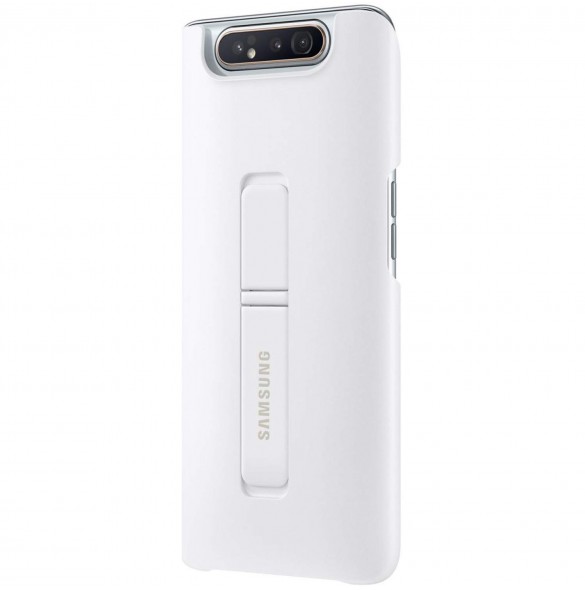 Samsung EF-PA805CWEGWW Protective Standing Cover för Samsung Galaxy A80 - Vit