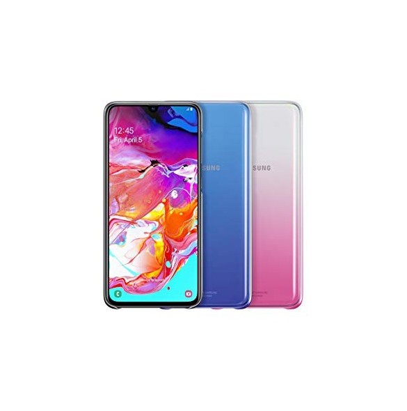 Samsung EF-AA705CBEGWW Gradation Cover Hårt gradientfodral till Samsung Galaxy A70 - Svart