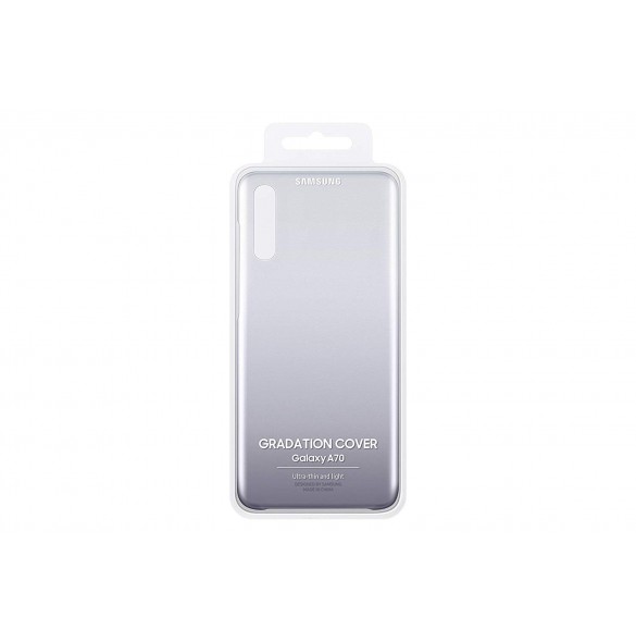 Samsung EF-AA705CBEGWW Gradation Cover Hårt gradientfodral till Samsung Galaxy A70 - Svart