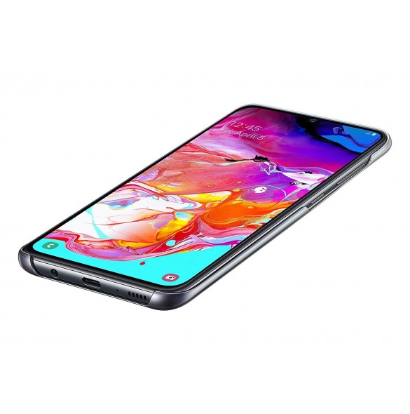Samsung EF-AA705CBEGWW Gradation Cover Hårt gradientfodral till Samsung Galaxy A70 - Svart