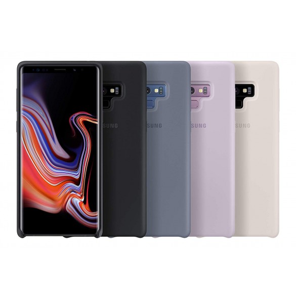 Samsung EF-PN960TVEGWW Silikon Cover Flexibel Gel Fodral till Samsung Galaxy Note9 - Violett