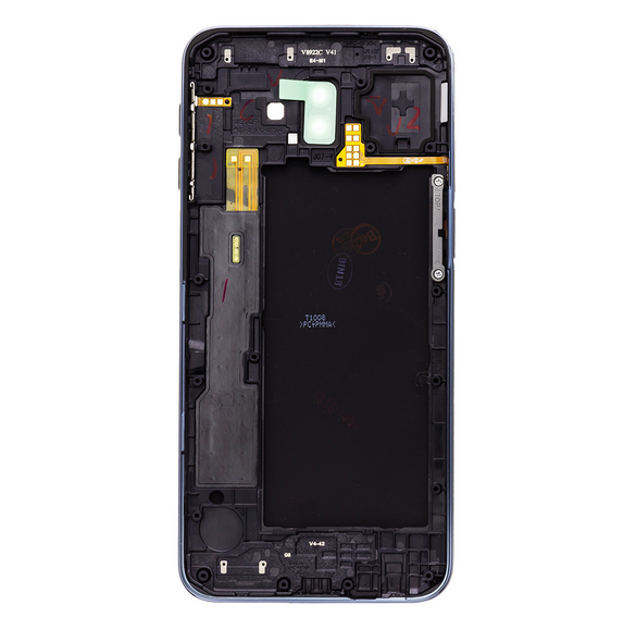 Samsung Galaxy J6 Plus Batterilucka - Svart (Service Pack)