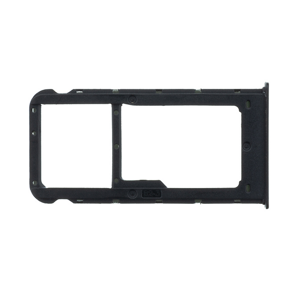 Huawei P Smart SIM / minneskort Hållare - Svart (Service Part)