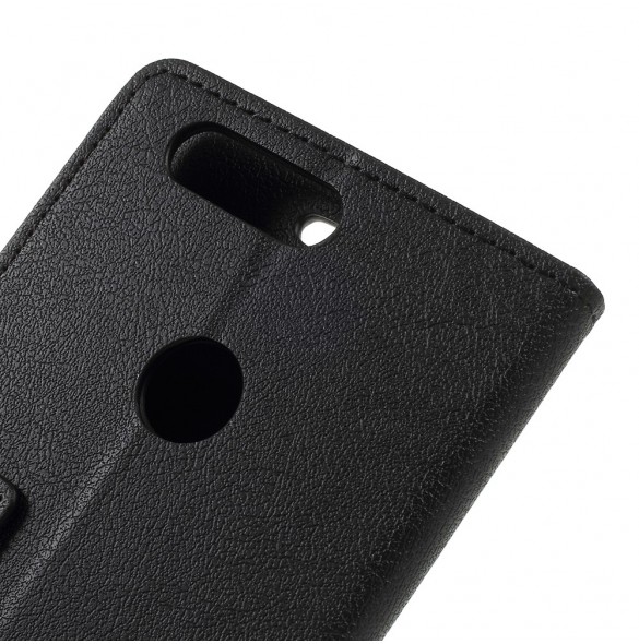 JollyFX Plånboksläderfodral till OnePlus 5 - Svart