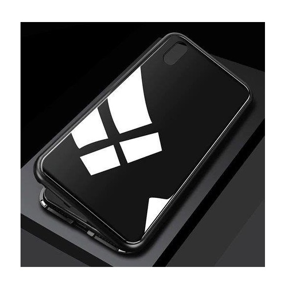JollyFX Magnetic Case Full Body Frame (inget skärmskydd) till Huawei P20 Pro - Svart