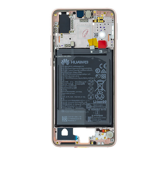 Huawei P20 Mellanhölje - Rosaguld (Service Pack)