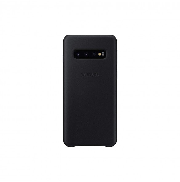 Samsung Läderfodral till Samsung Galaxy S10 - Svart (EF-VG973LBEGWW)