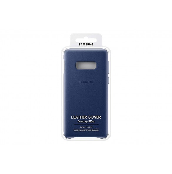 Samsung EF-VG970LNE läderfodral till Samsung Galaxy S10e - Navy