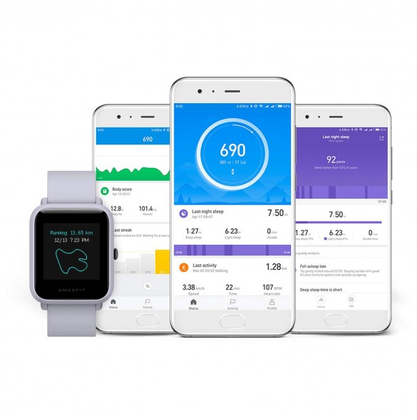 Molnvit Perfektion – Xiaomi UYG4024RT Amazfit Bip Smartklocka