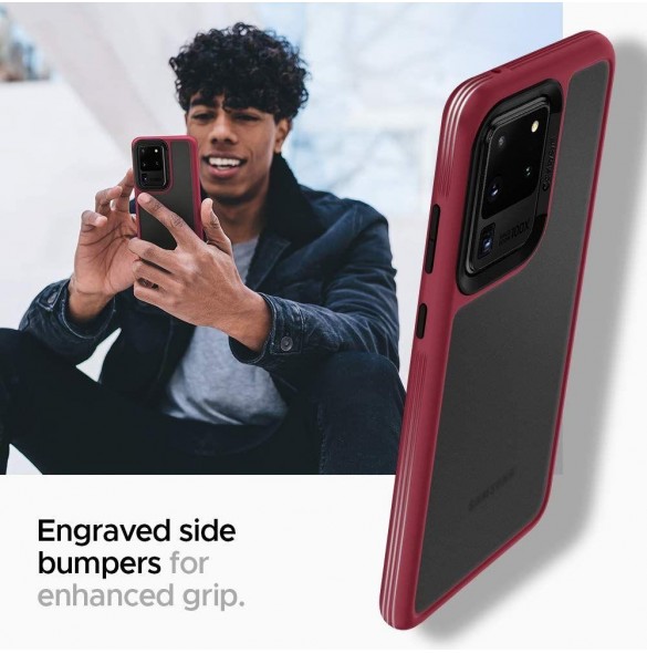Vackert och pålitligt skyddsfodral från Samsung Galaxy S20 Ultra.