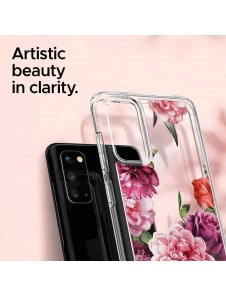 Rosblommigt och väldigt snygg täcka till Samsung Galaxy S20.