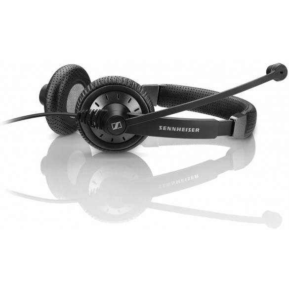 Sennheiser SC75 Duo Headphone 3,5mm - Svart