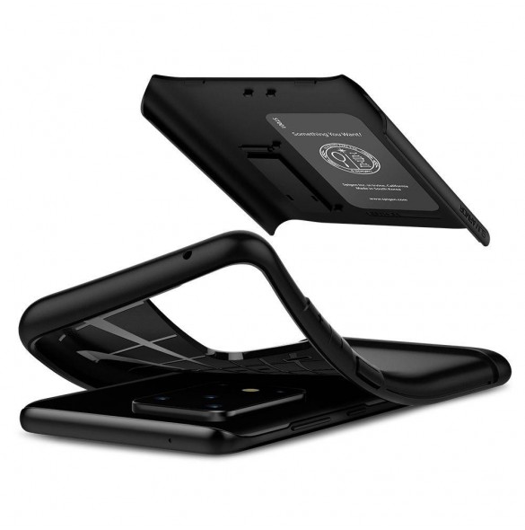 Svart och väldigt elegant lock till Samsung Galaxy S20 Ultra.