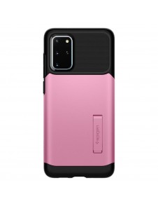 Rostig rosa och väldigt snygg täcka till Samsung Galaxy S20 Plus.